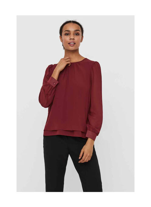 Cămașă roșu VERO MODA femeie