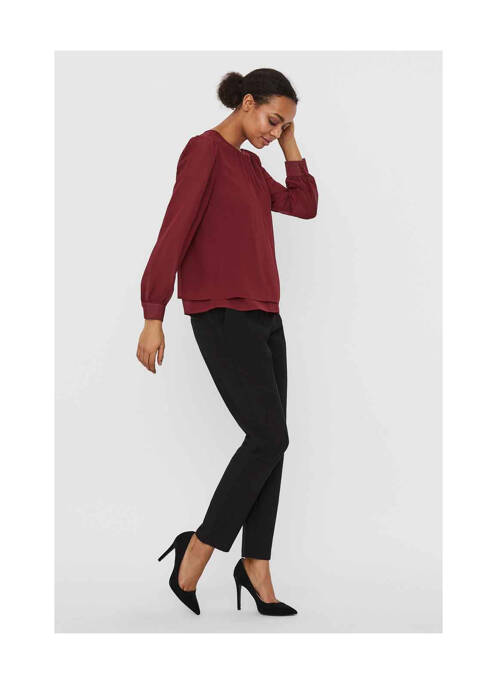 Cămașă roșu VERO MODA femeie