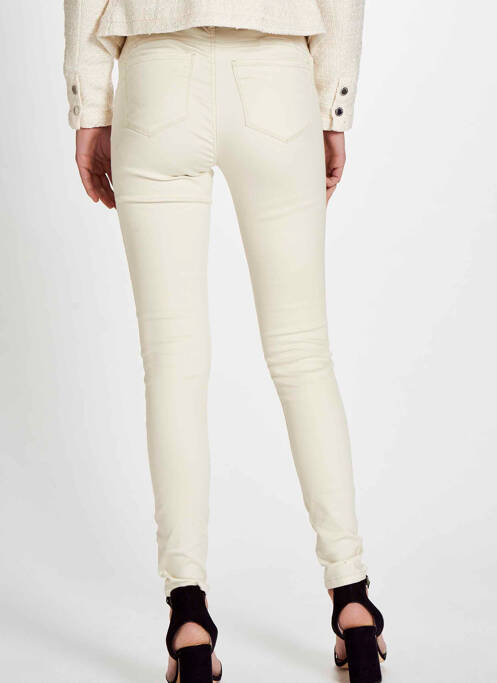 Blugi skinny bej VERO MODA femeie