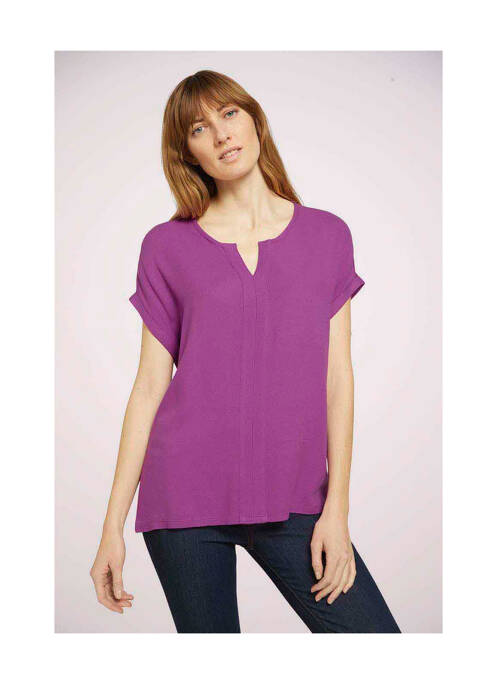 Cămașă violet TOM TAILOR femeie