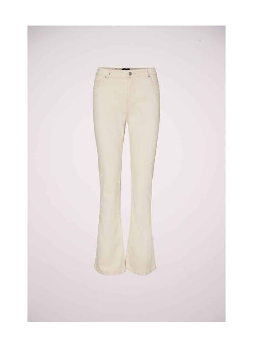 Blugi cu croială evazată alb VERO MODA femeie