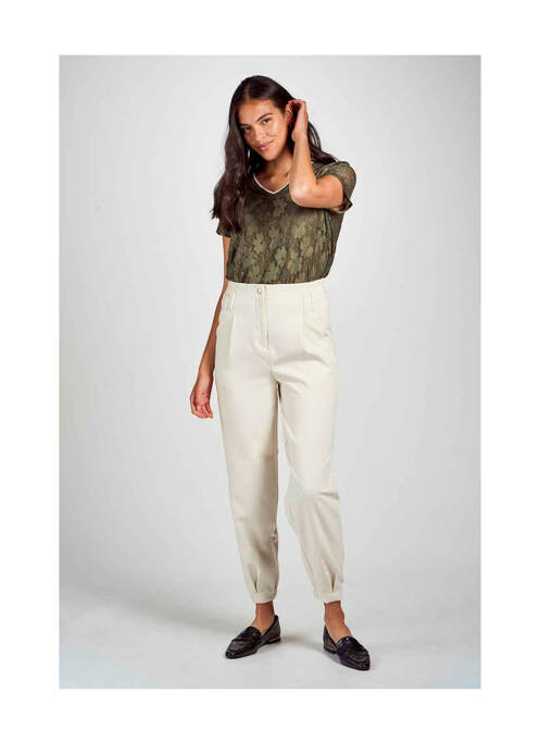 Pantalon 7/8 bej VERO MODA femeie