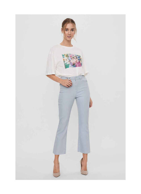 Blugi cu croială evazată albastru VERO MODA femeie