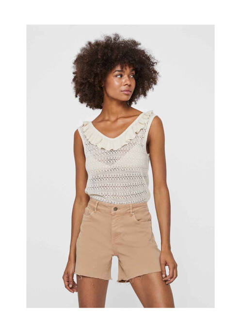 Cămașă bej VERO MODA femeie