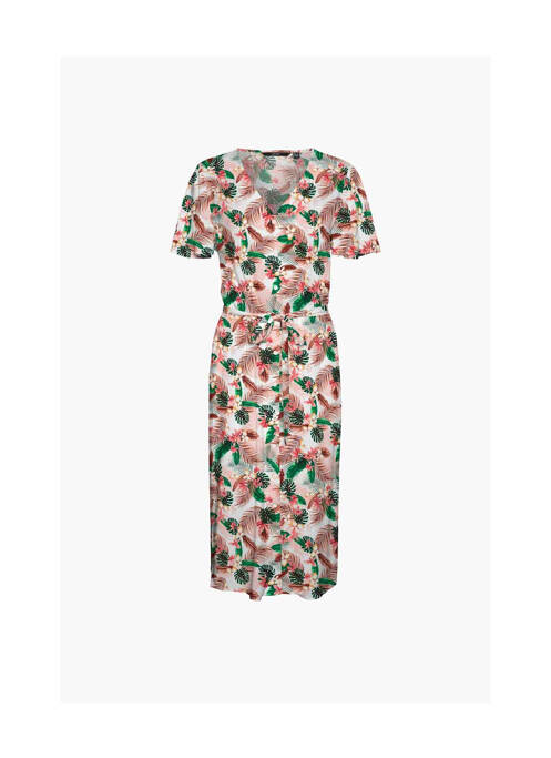 Rochie midi bej VERO MODA femeie