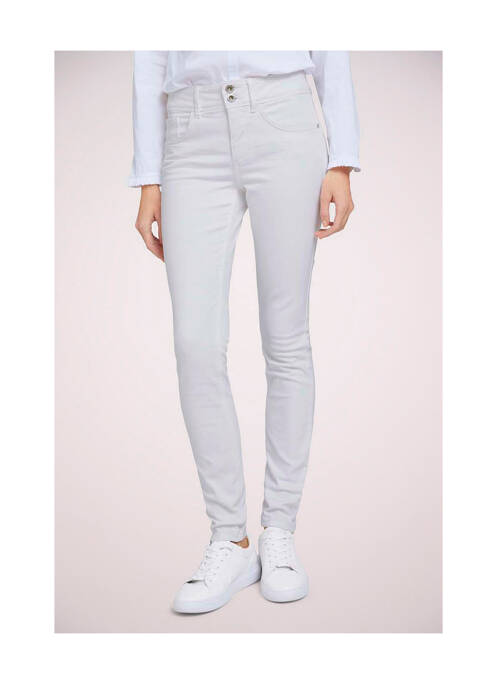 Blugi skinny alb TOM TAILOR femeie
