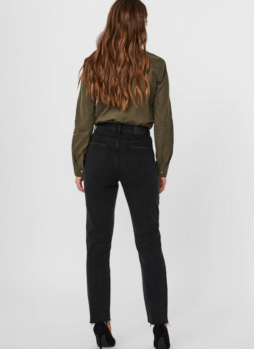 Blugi cu croială dreaptă negru VERO MODA femeie