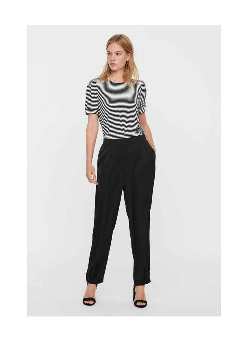 Pantalon drept negru VERO MODA femeie