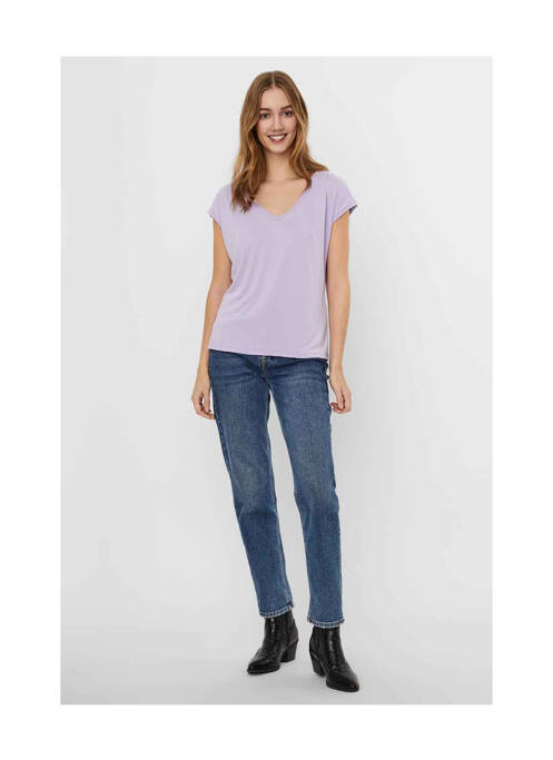Top violet VERO MODA femeie