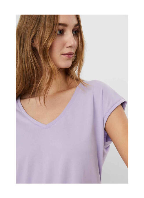 Top violet VERO MODA femeie