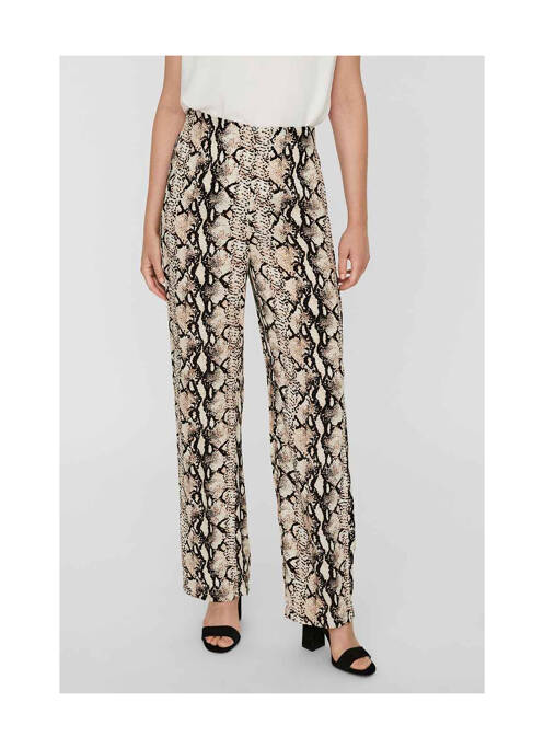 Pantalon drept bej VERO MODA femeie