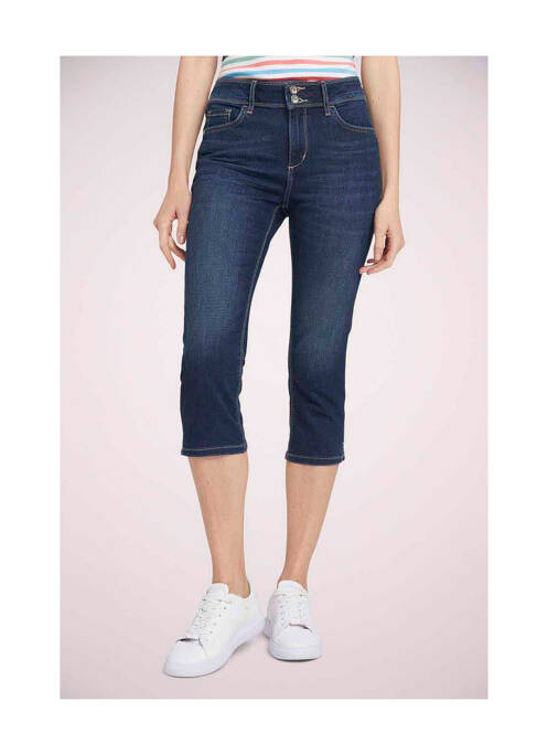 Blugi cu croială slim albastru TOM TAILOR femeie