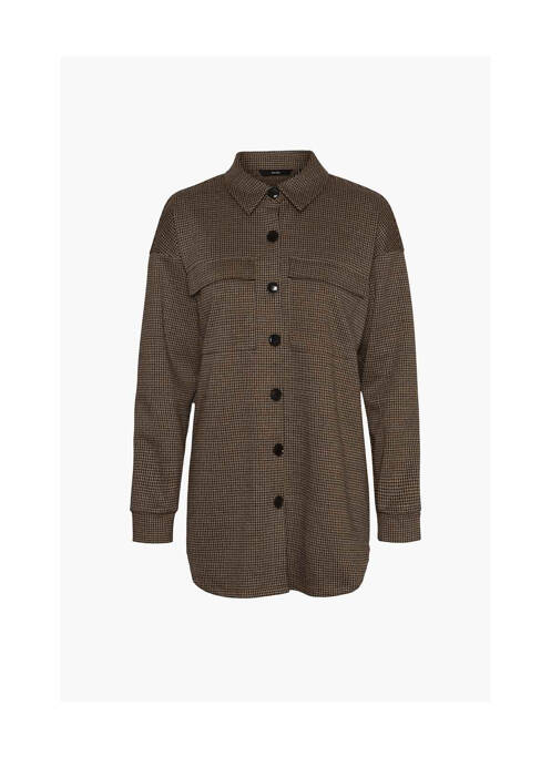 Cămașă maro VERO MODA femeie