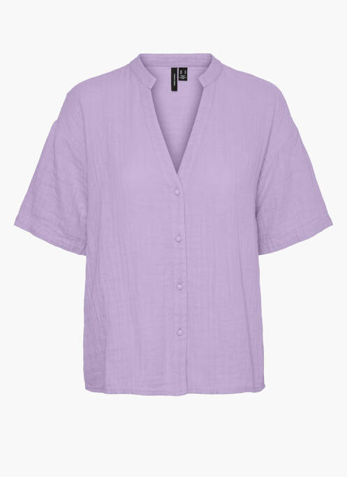 Cămașă violet VERO MODA femeie