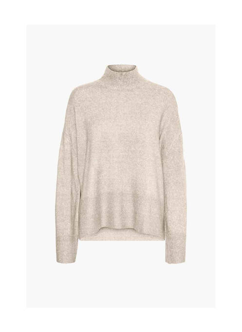Pulover cu guler înalt bej VERO MODA femeie