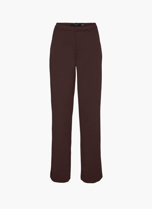 Pantalon chino maro VERO MODA femeie