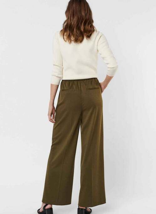Pantalon evazat verde VERO MODA femeie