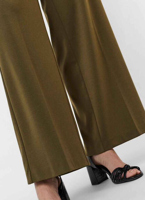 Pantalon evazat verde VERO MODA femeie