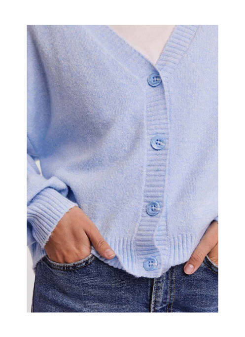 Vestă cu mâneci lungi albastru VERO MODA femeie