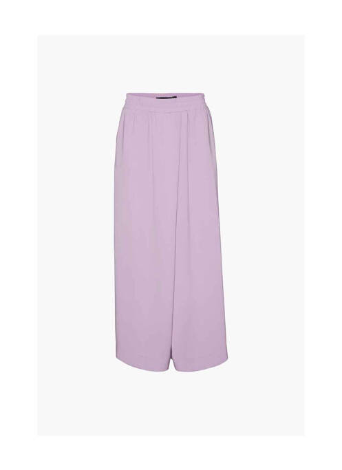 Pantalon 7/8 violet VERO MODA femeie