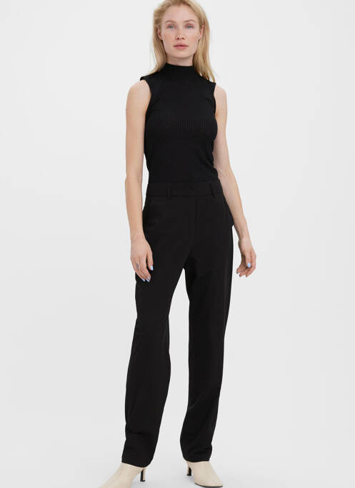 Pantalon chino negru VERO MODA femeie