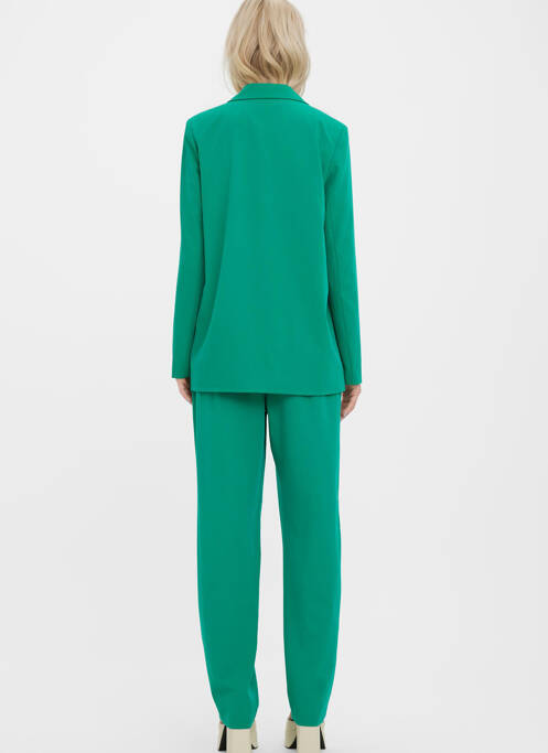 Pantalon larg verde VERO MODA femeie