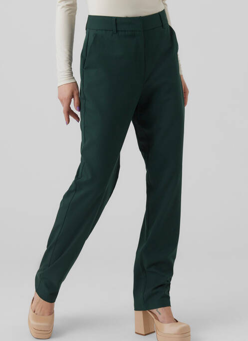 Pantalon drept verde VERO MODA femeie