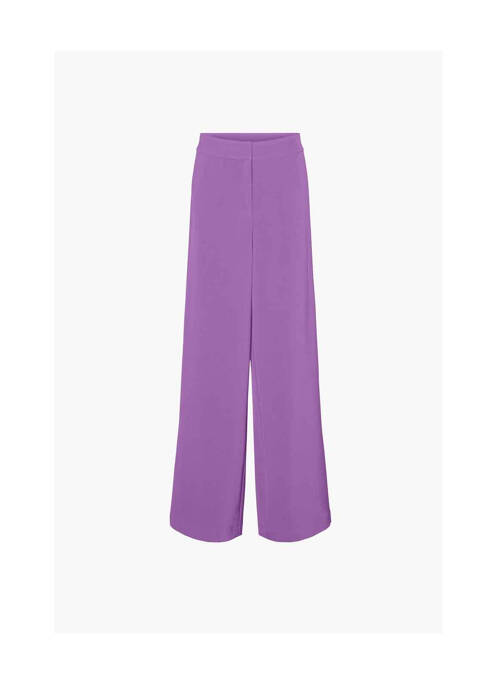 Pantalon evazat violet VERO MODA femeie