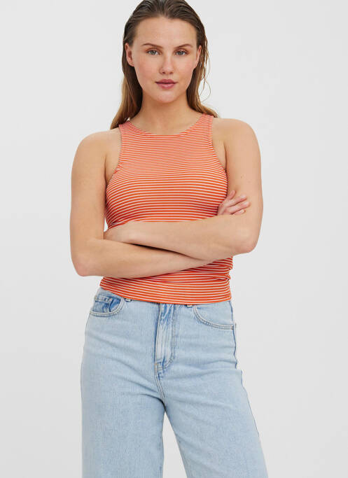 Maiou portocaliu VERO MODA femeie