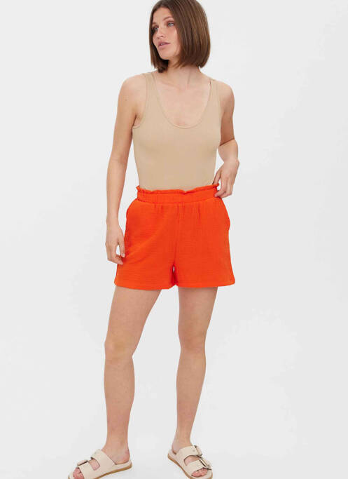 Șort roșu VERO MODA femeie