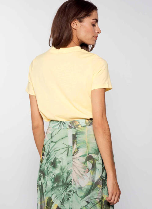 Tricou galben VERO MODA femeie