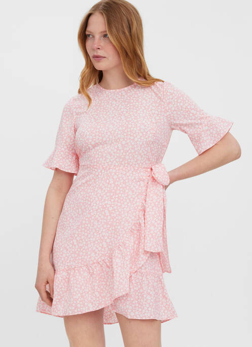 Rochie scurtă roz VERO MODA femeie