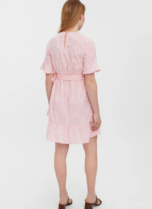 Rochie scurtă roz VERO MODA femeie