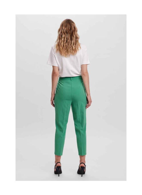 Pantalon slim verde VERO MODA femeie