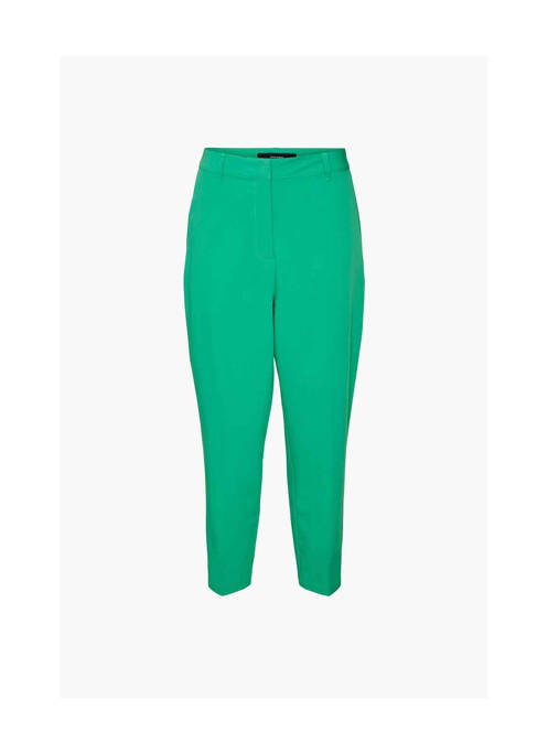 Pantalon slim verde VERO MODA femeie