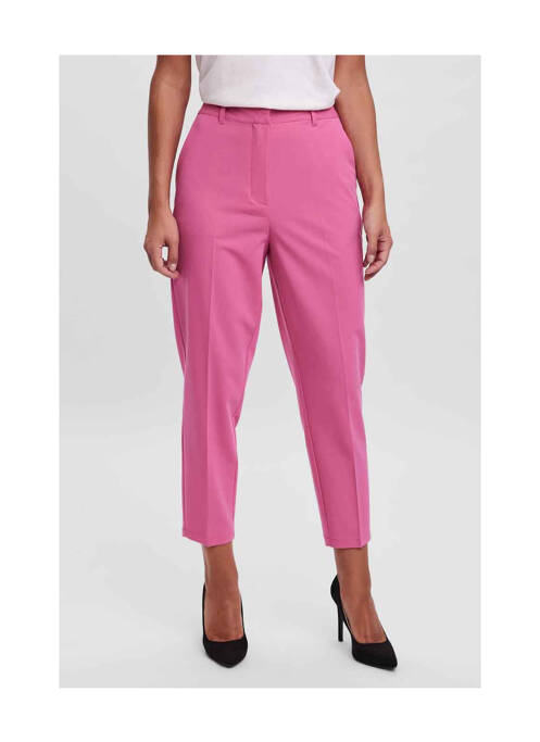 Pantalon 7/8 roz VERO MODA femeie