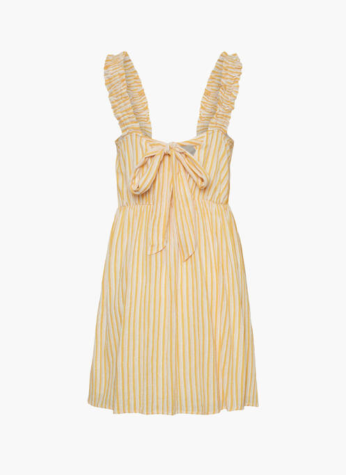 Rochie scurtă galben VERO MODA femeie