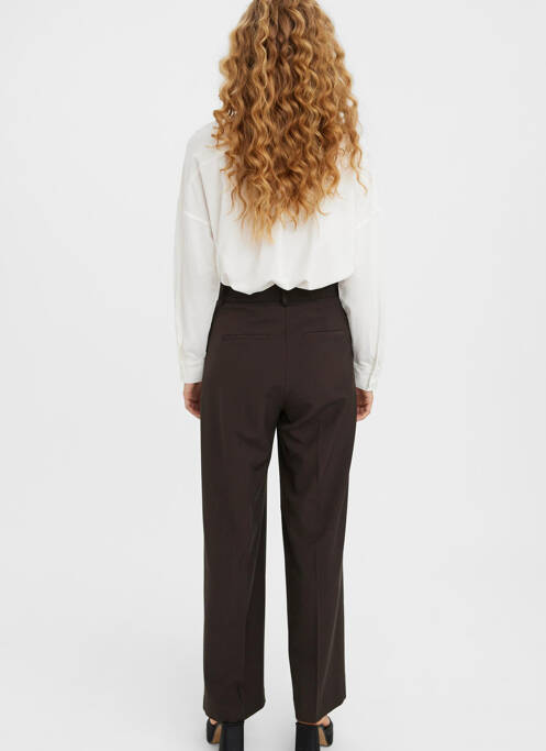 Pantalon chino maro VERO MODA femeie