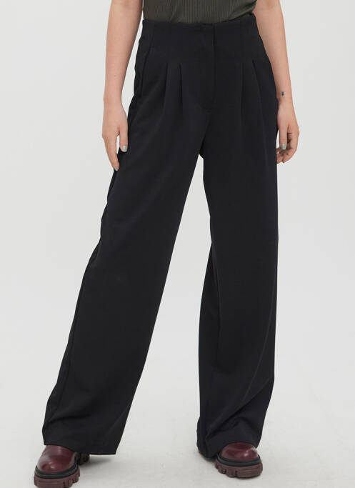 Pantalon evazat negru VERO MODA femme