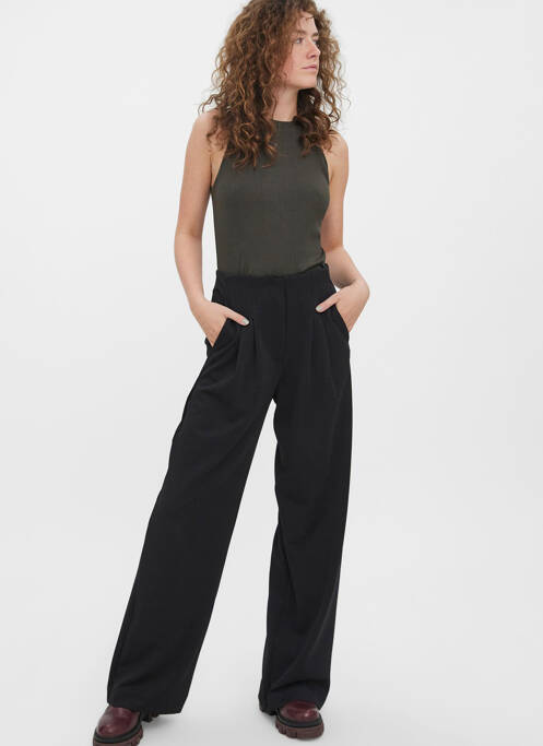 Pantalon evazat negru VERO MODA femme