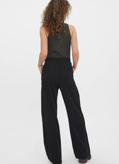 Pantalon evazat negru VERO MODA femme