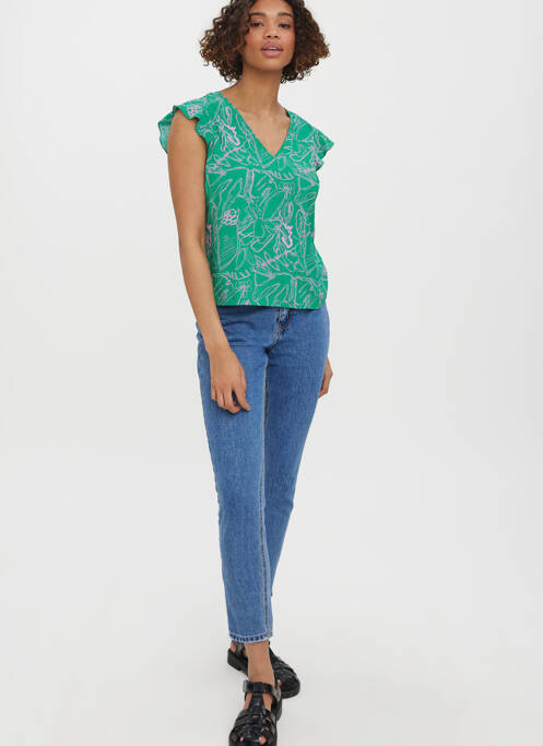 Cămașă verde VERO MODA femeie