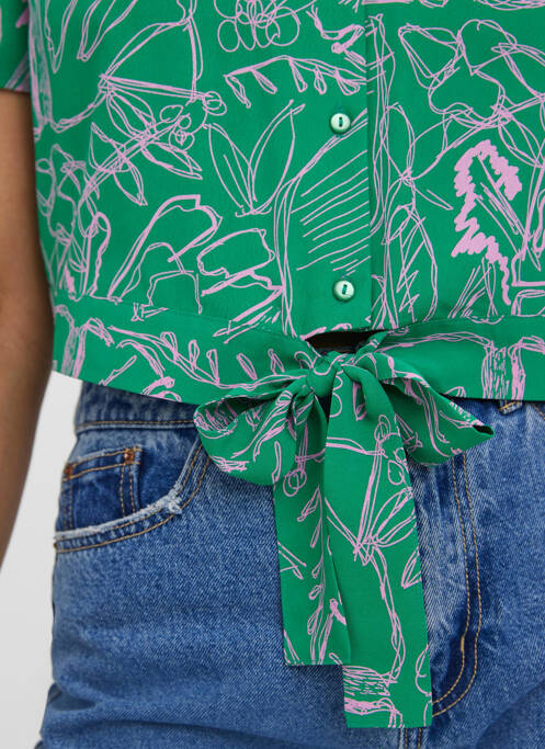 Cămașă verde VERO MODA femeie