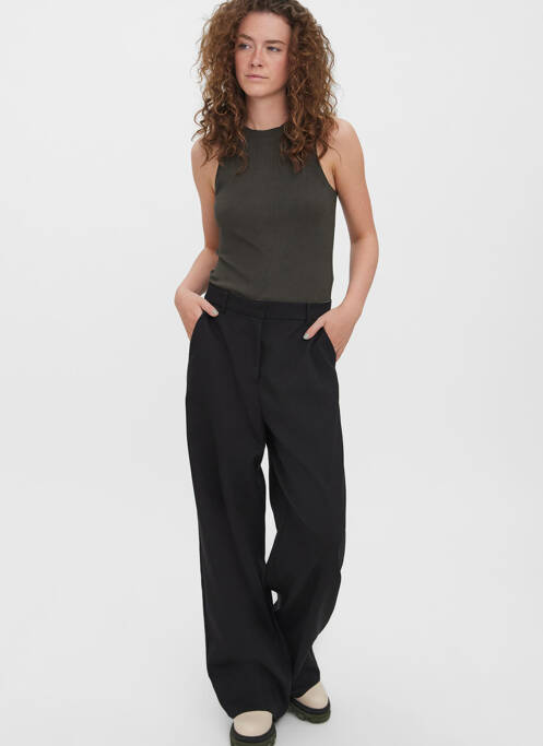 Pantalon chino negru VERO MODA femeie