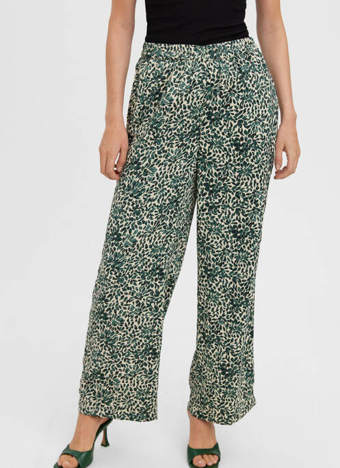 Pantalon larg gri VERO MODA femeie