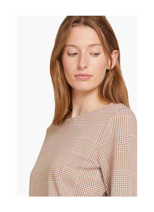 Tricou bej TOM TAILOR femeie