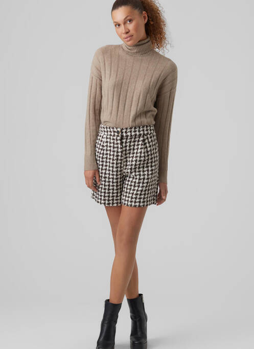 Șort bej VERO MODA femeie