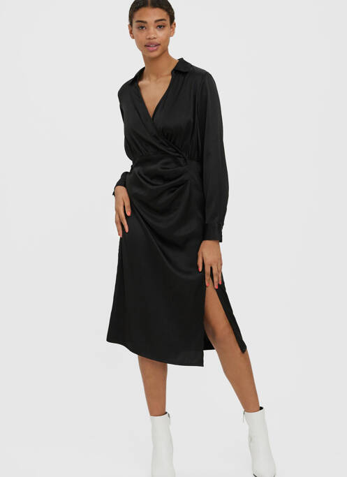 Rochie midi negru VERO MODA femeie