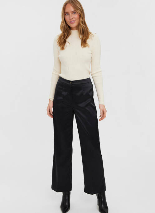 Pantalon evazat negru VERO MODA femeie