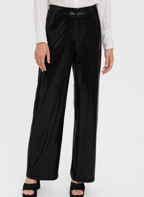 Pantalon larg negru VERO MODA femeie